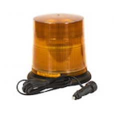 Warning Light, Mini Beacon, Amber Strobe Light - Permanent Or Magnetic Mount